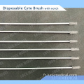 Cyto-brosse jetable avec encoche